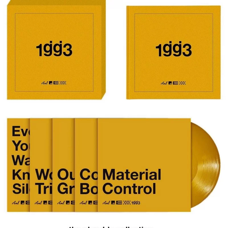 Glassjaw – The Deluxe Playable Collection (Gold Vinyl Box Set + Hardcover Book, Limited to 500) — 30th Anniversary Edition