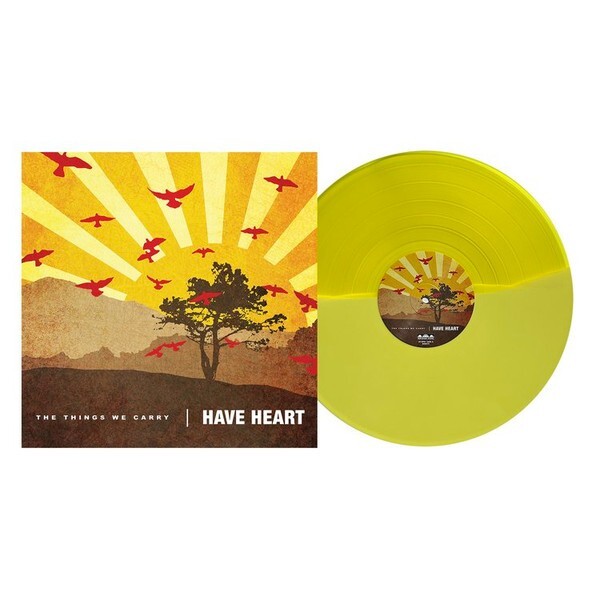 Have Heart – The Things We Carry Bridge Nine Records · B9R075 · LP · 33 RPM · 2006 1st Press · Brown Marble / Blue Marble