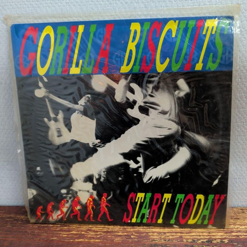 Gorilla Biscuits – Start Today Revelation Records · REV-12 · LP · 33 RPM · 1989 Original 1989 Pressing · NYHC · Straight Edge