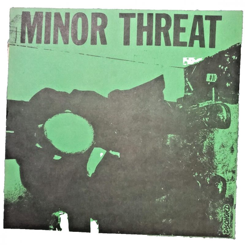 Minor Threat – Self-Titled EP (“Filler”) Dischord No. 3 · 7″ · 45 RPM · 1981 3rd Pressing · Green Sleeve · Silver Labels · 1,000 copies